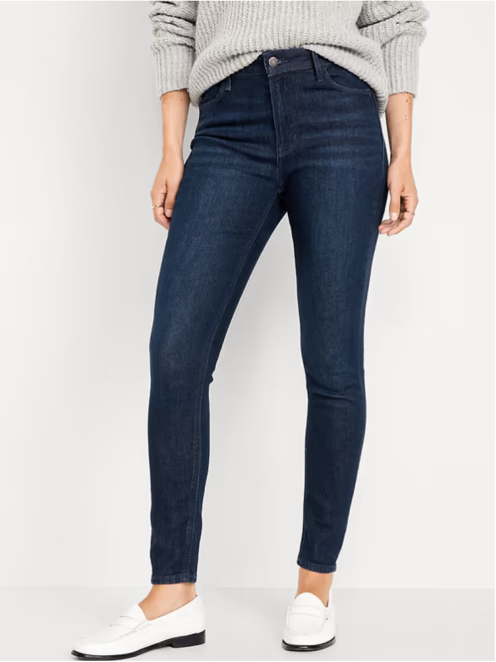 Old Navy Women's Petite Size 4P Blue Jeggings